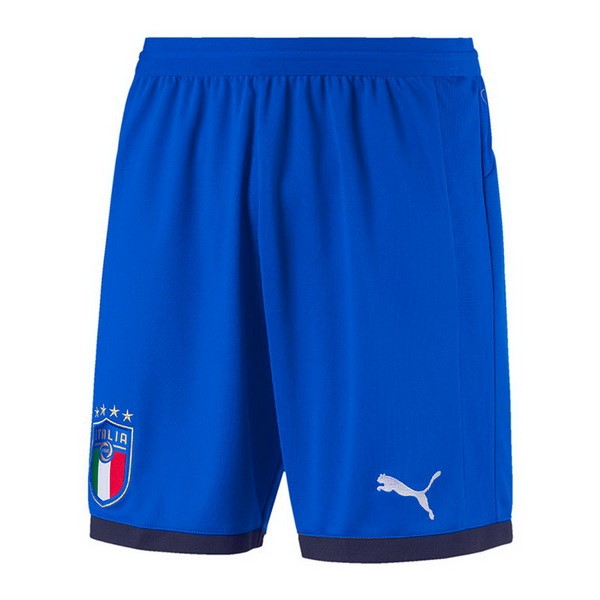Pantalon Football Italie Domicile 2018 Bleu